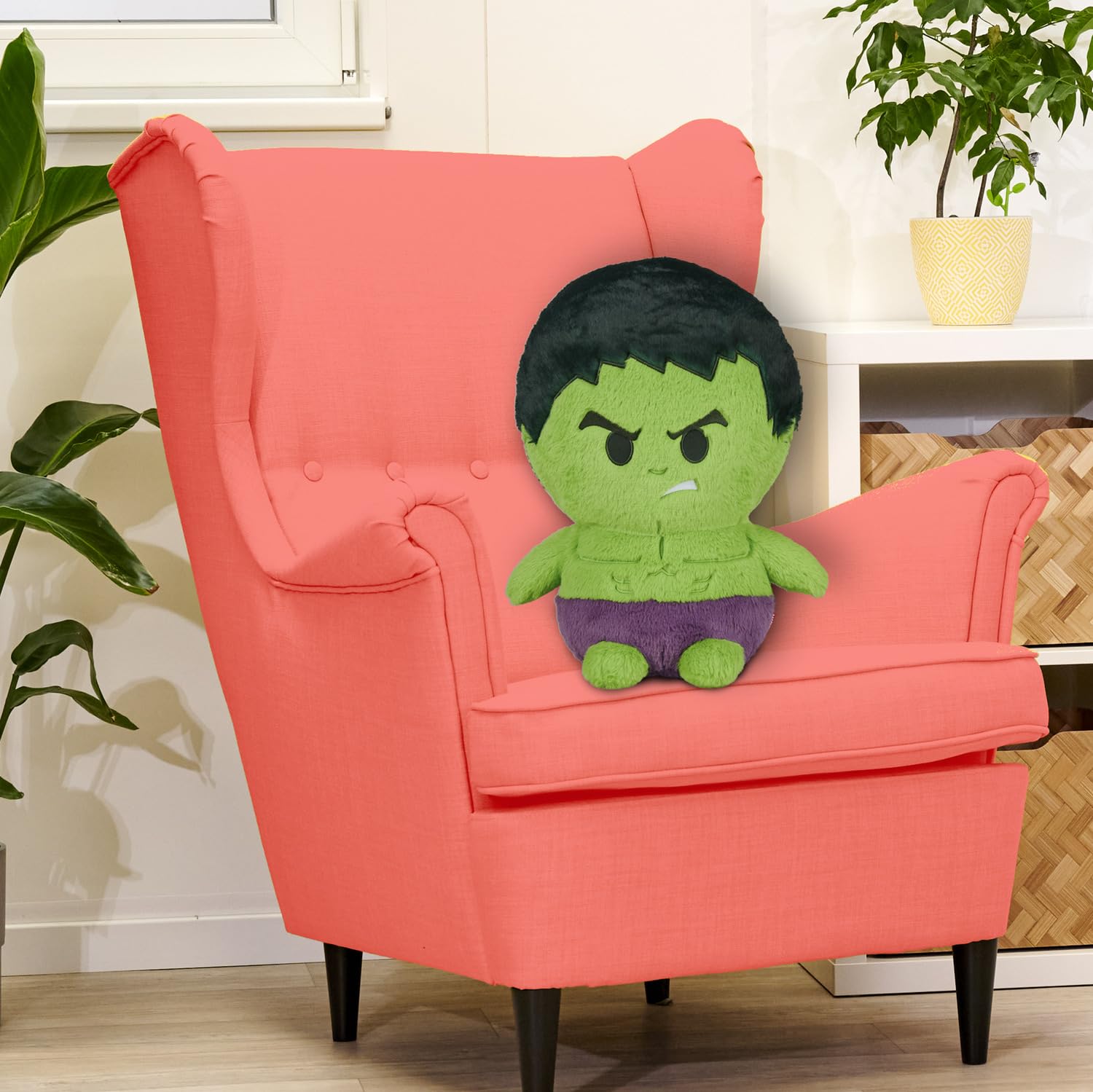 simba-marvel-huggables-hulk-pl-schfigur-35-cm-gr-n image 4