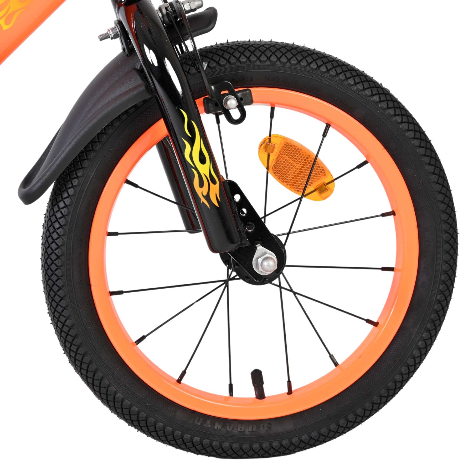 volare-strike-14-zoll-jungenfahrrad-orange-schwarz image 3