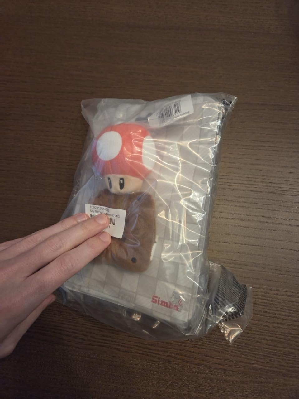 Naht spürbar