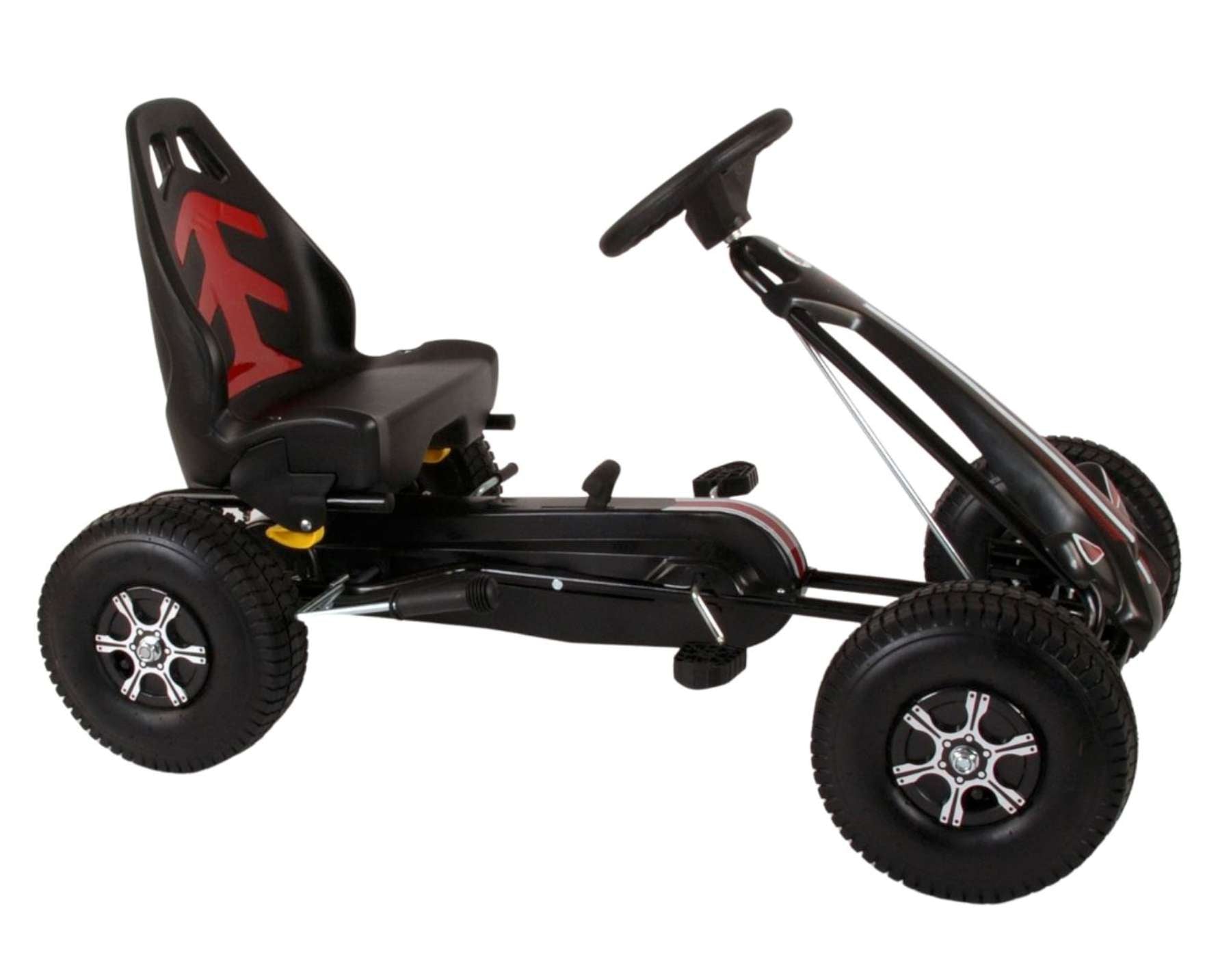 volare-racing-car-gokart-gro-schwarz-luftreifen-jungen image 1