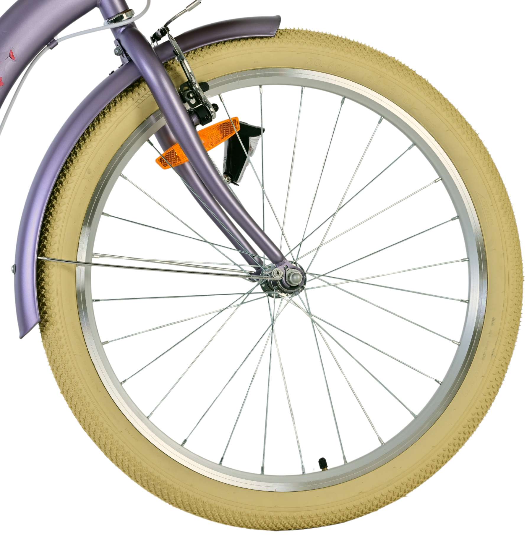 volare-blossom-kinderfahrrad-24-zoll-lila-blumen-handbremsen image 3