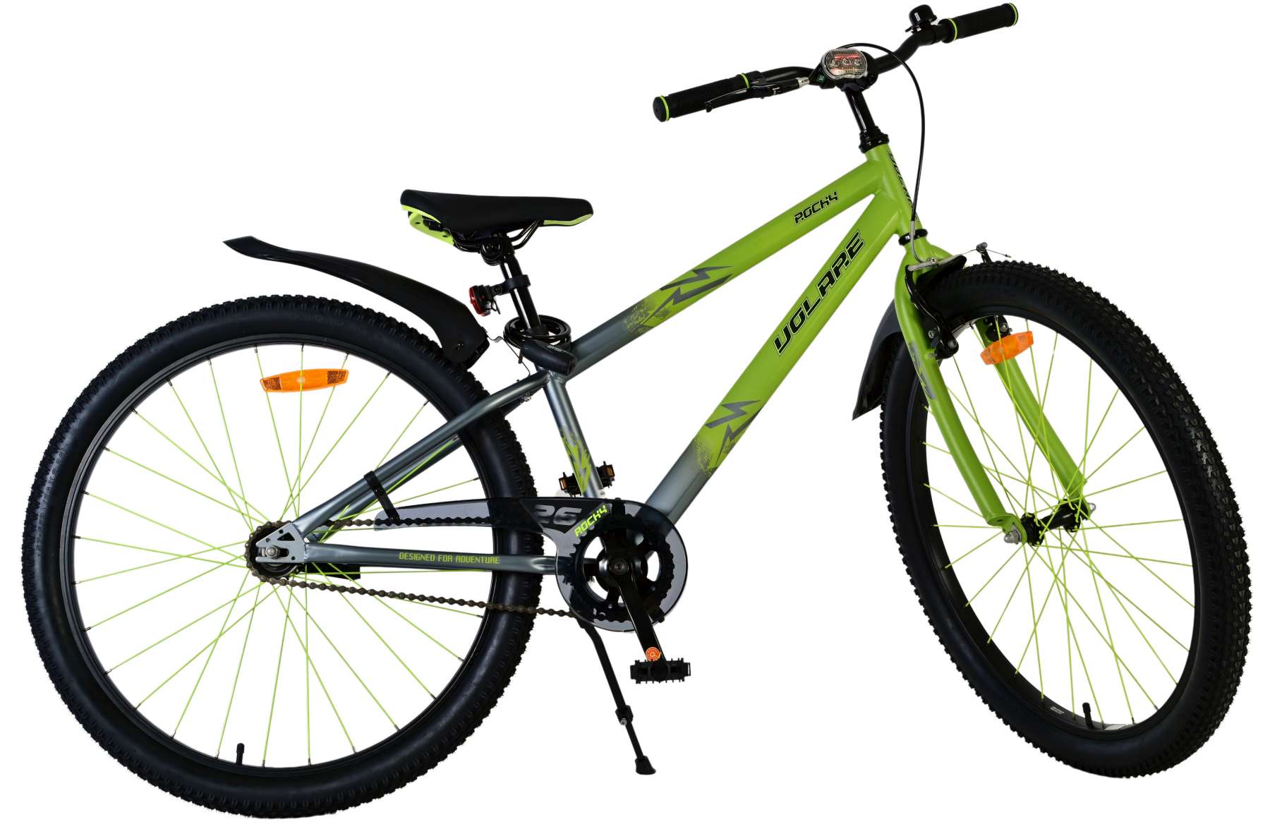 volare-rocky-26-zoll-jungenfahrrad-gr-n-schloss image 2