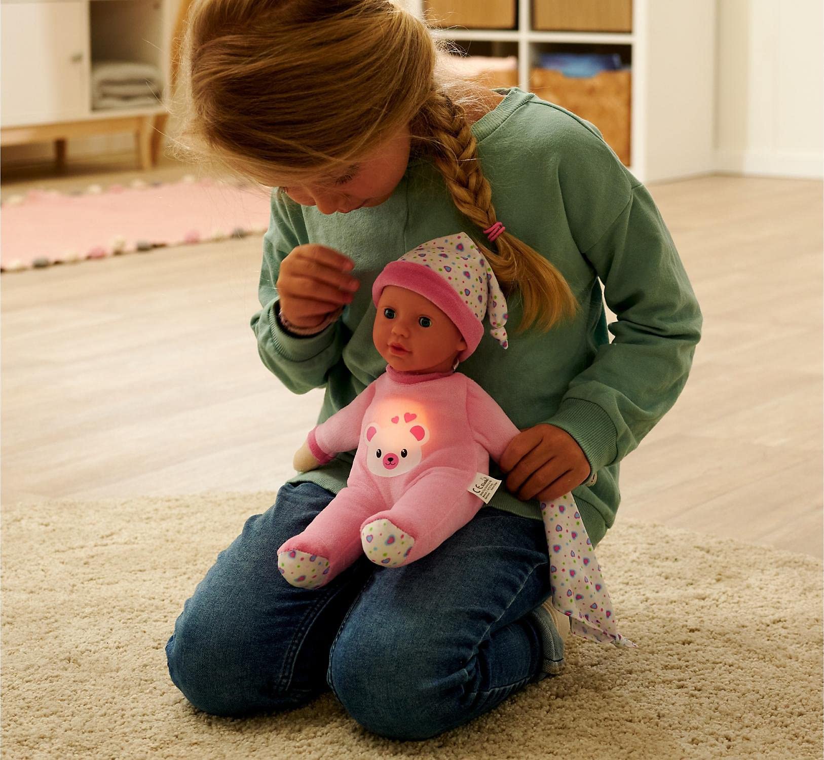 simba-laura-nachtlicht-babypuppe-30-cm-mit-melodie image 5