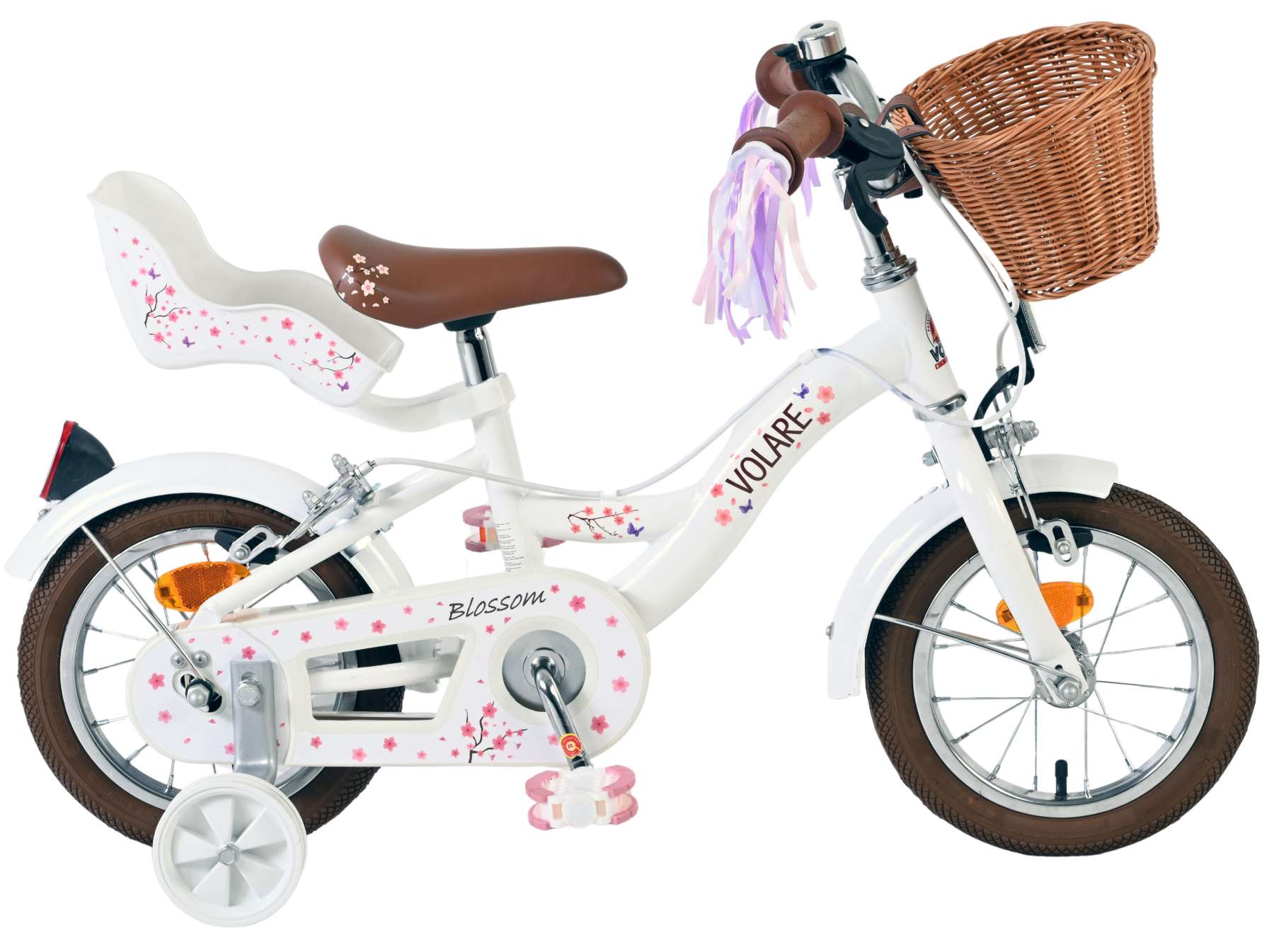 volare-blossom-m-dchenfahrrad-12-zoll-wei-mit-korb-und-pupensitz image 1