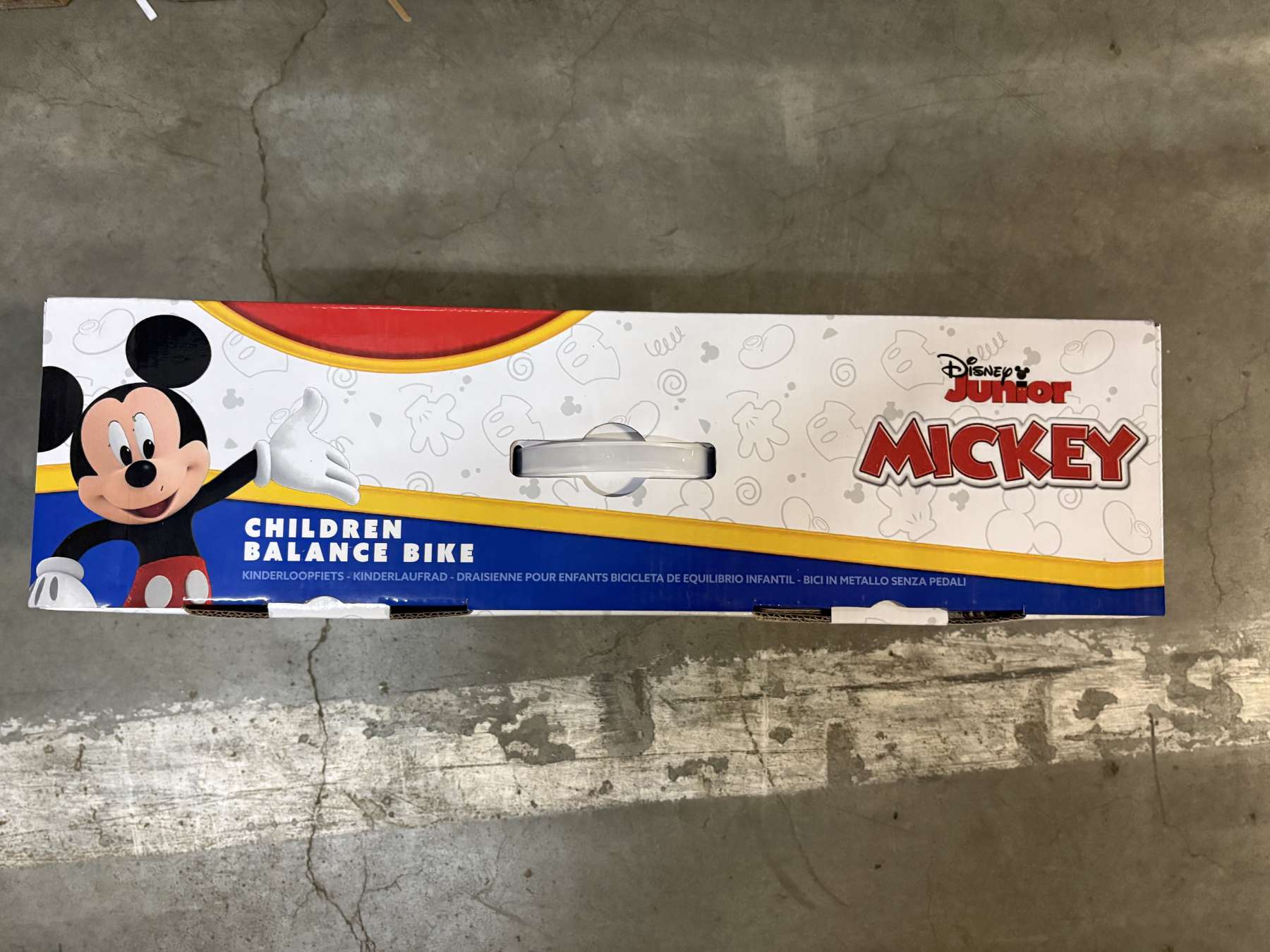 volare-disney-mickey-laufrad-hellblau-metall image 6