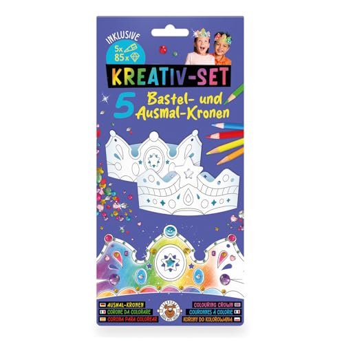 trendhaus-birthday-fun-bastelset-papierkronen-5-kronen image 6