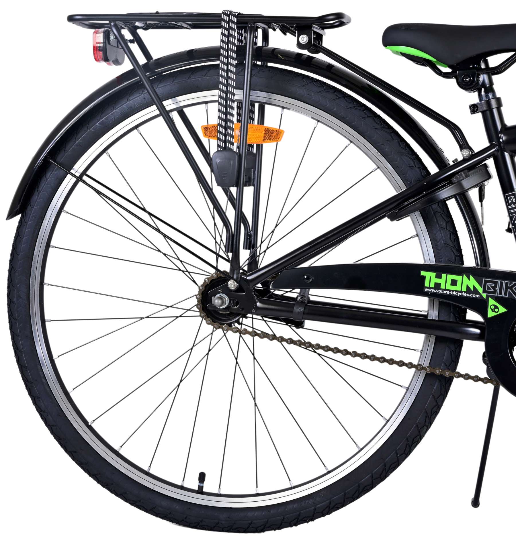 volare-thombike-26-zoll-jugendfahrrad-schwarz-gr-n image 4