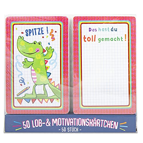 trendhaus-motivation-lobkarten-set-50-flei-k-rtchen-tiere image 7