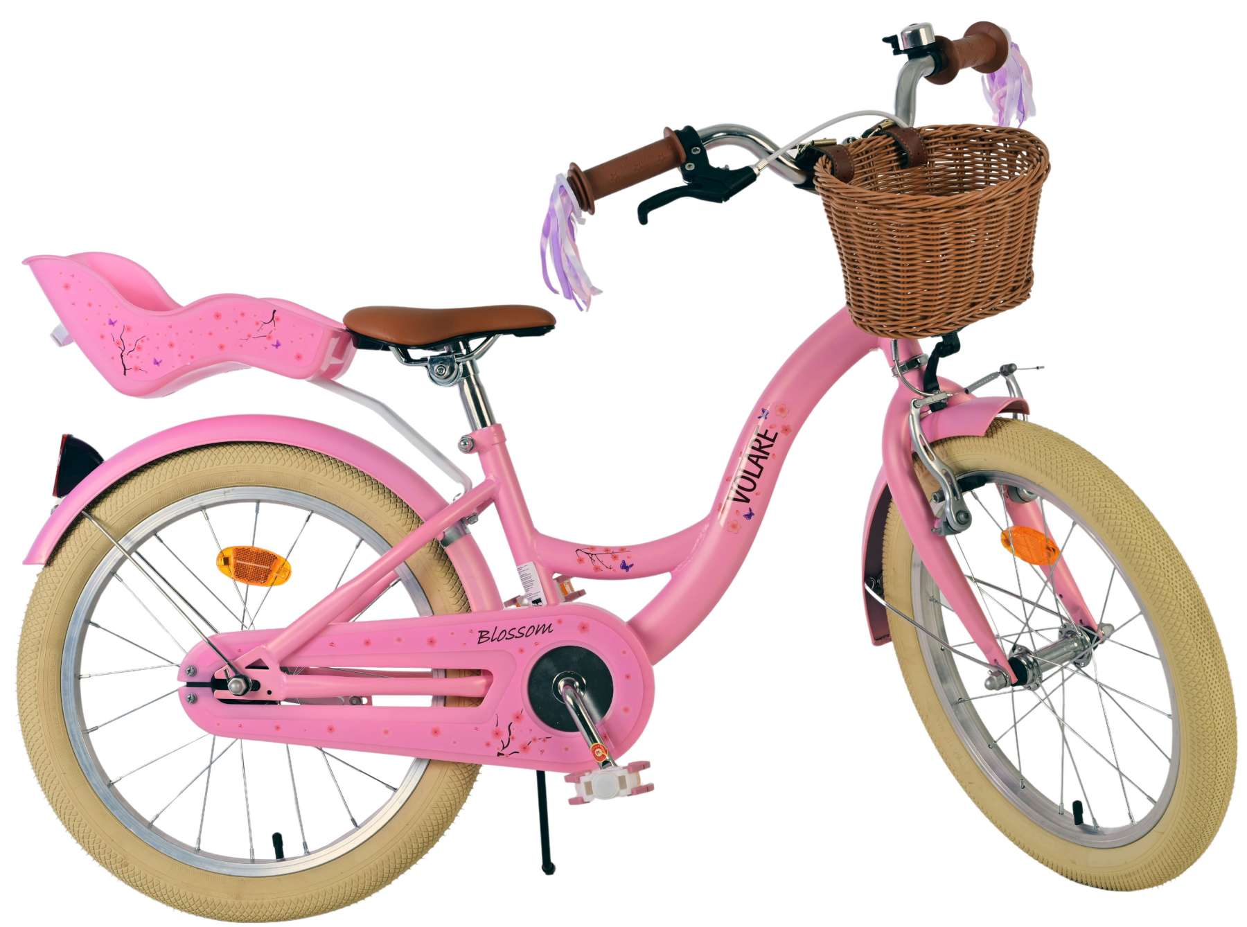 volare-blossom-18-zoll-m-dchenfahrrad-rosa-puppenkorb image 2