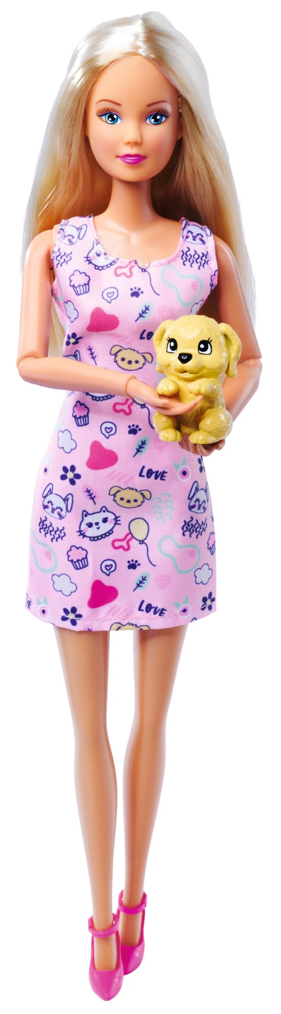 simba-steffi-love-cute-pet-puppe-29-cm-mit-haustier image 1