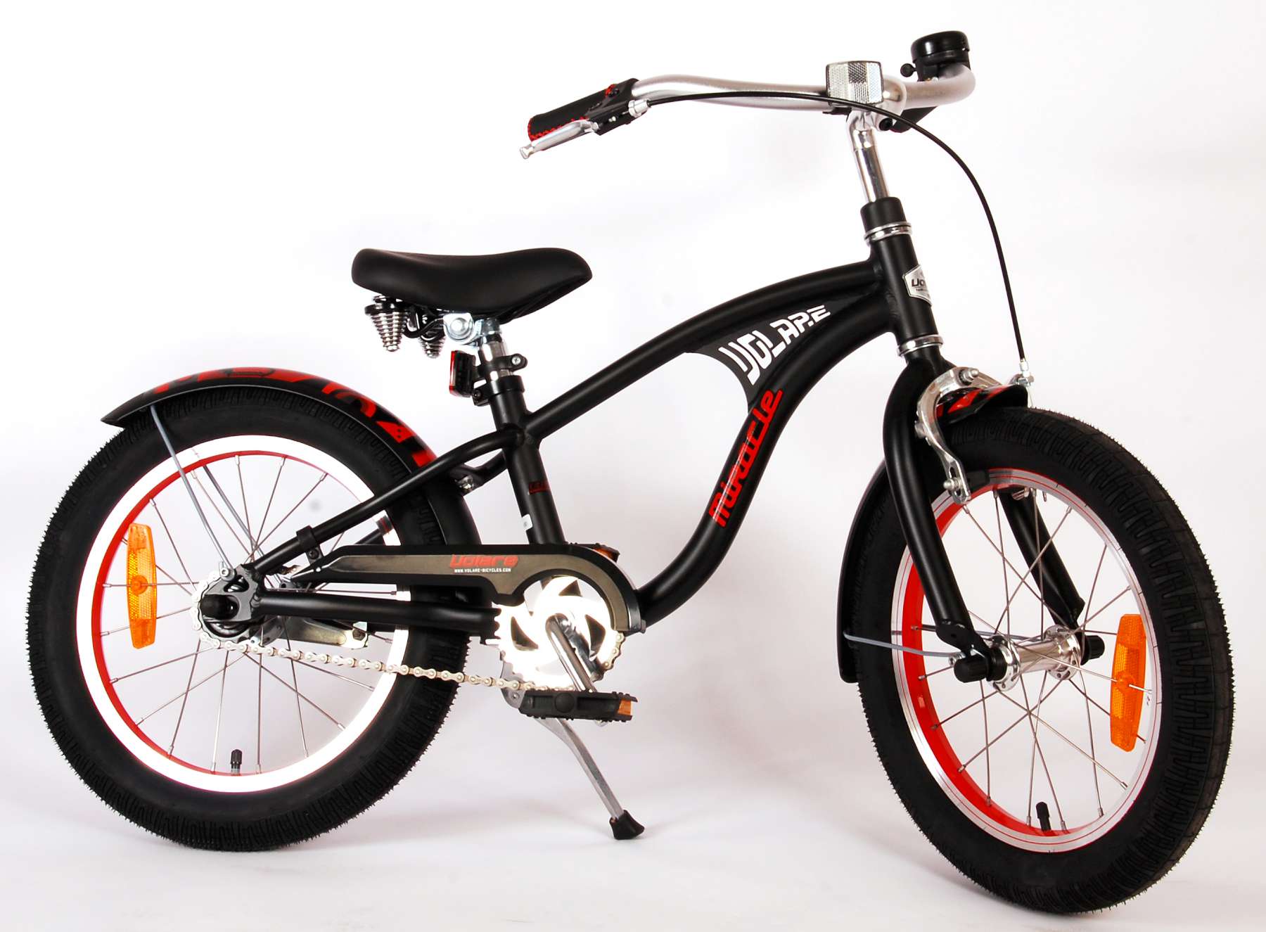 volare-miracle-cruiser-kinderfahrrad-16-zoll-mattschwarz-2 image 3
