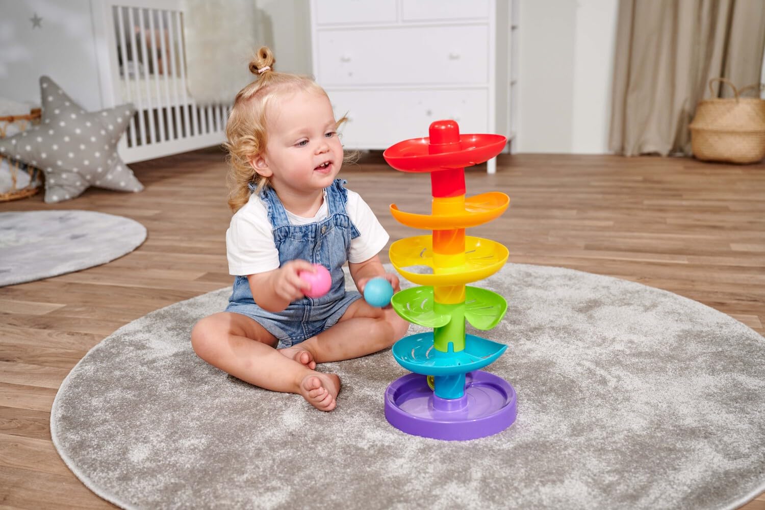 simba-abc-regenbogen-kugelturm-40cm-mit-3-b-llen-ab-1-jahr image 6