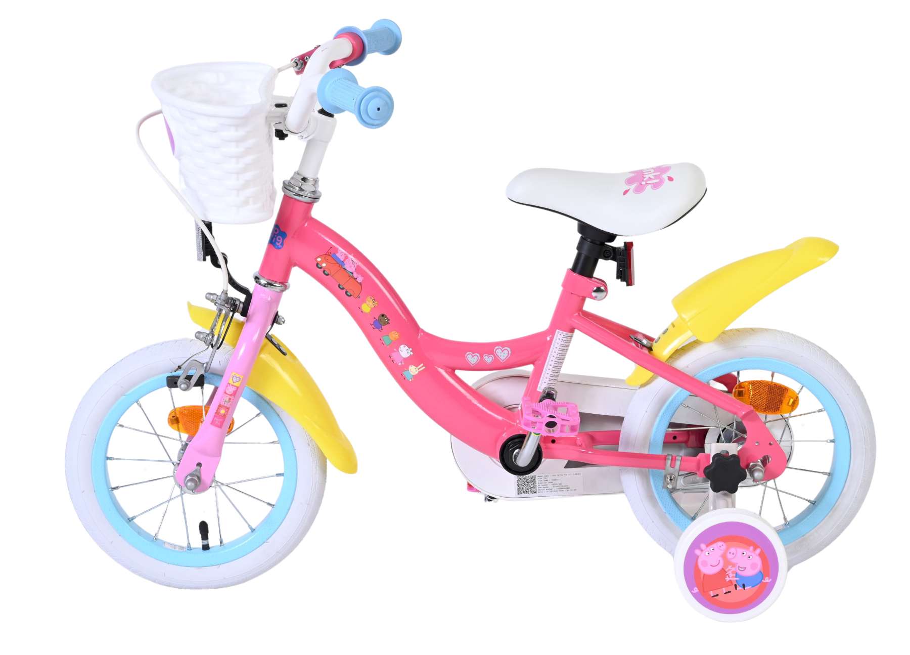 volare-peppa-kinderfahrrad-12-zoll-rosa-mit-st-tzr-dern image 7