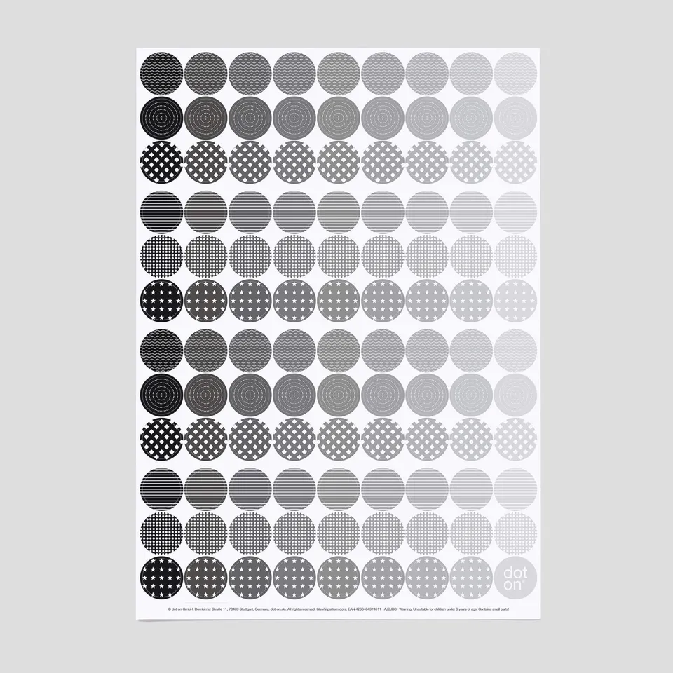 dot-on-blawhi-pattern-dots-klebepunkte-20-mm-schwarz-wei image 1