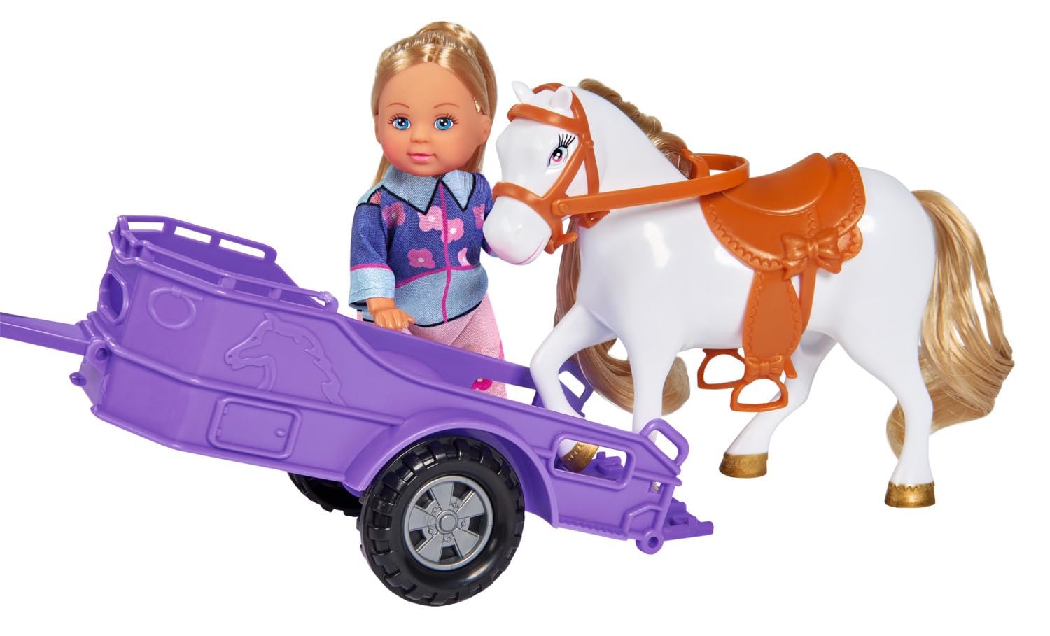 simba-evi-love-horse-trailer-puppe-jeep-pony-set image 3