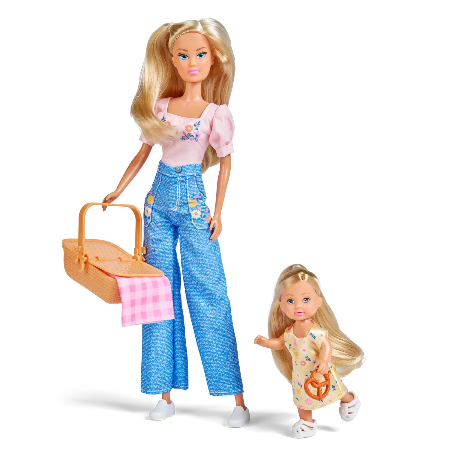 simba-steffi-love-picnic-set-steffi-29cm-und-evi-12cm image 1