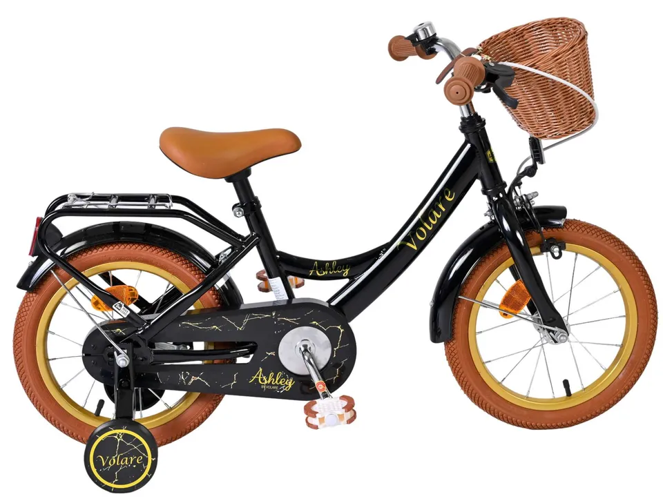 volare-ashley-14-zoll-kinderfahrrad-schwarz-m-dchen-korb image 1