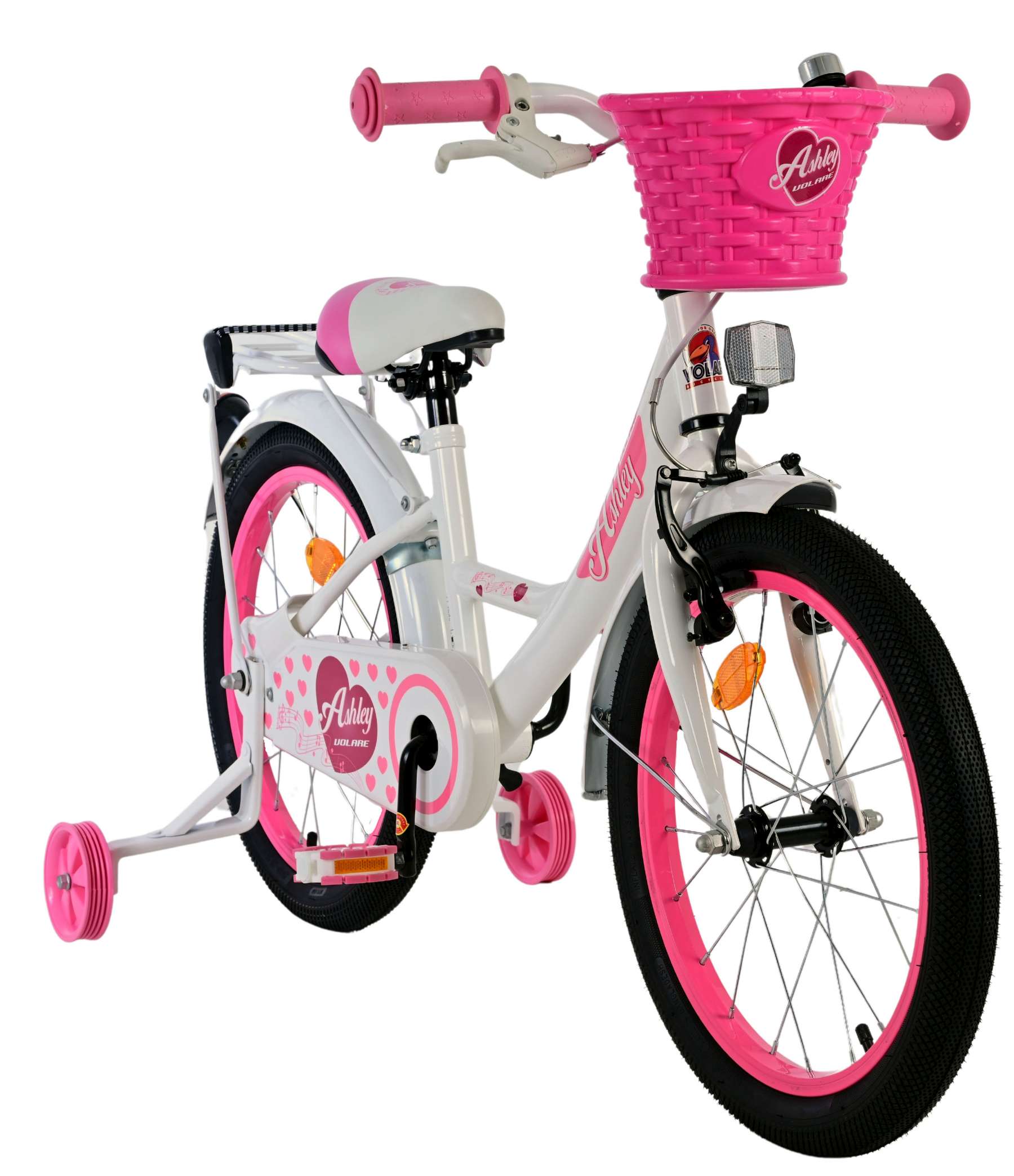 volare-ashley-kinderfahrrad-18-zoll-wei-mit-korb image 6
