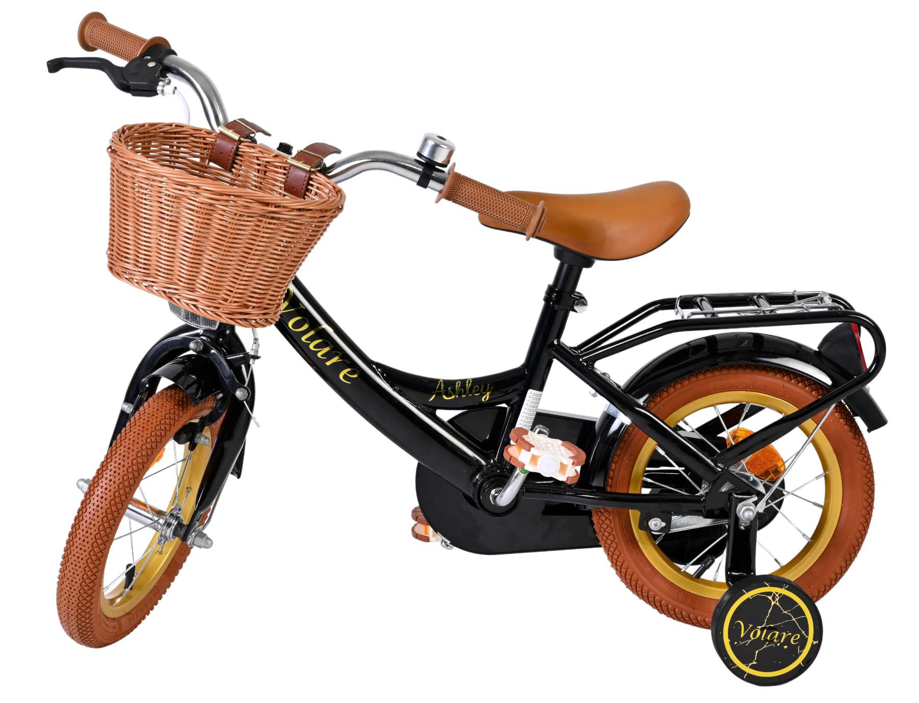 volare-ashley-12-zoll-kinderfahrrad-schwarz-mit-korb image 8