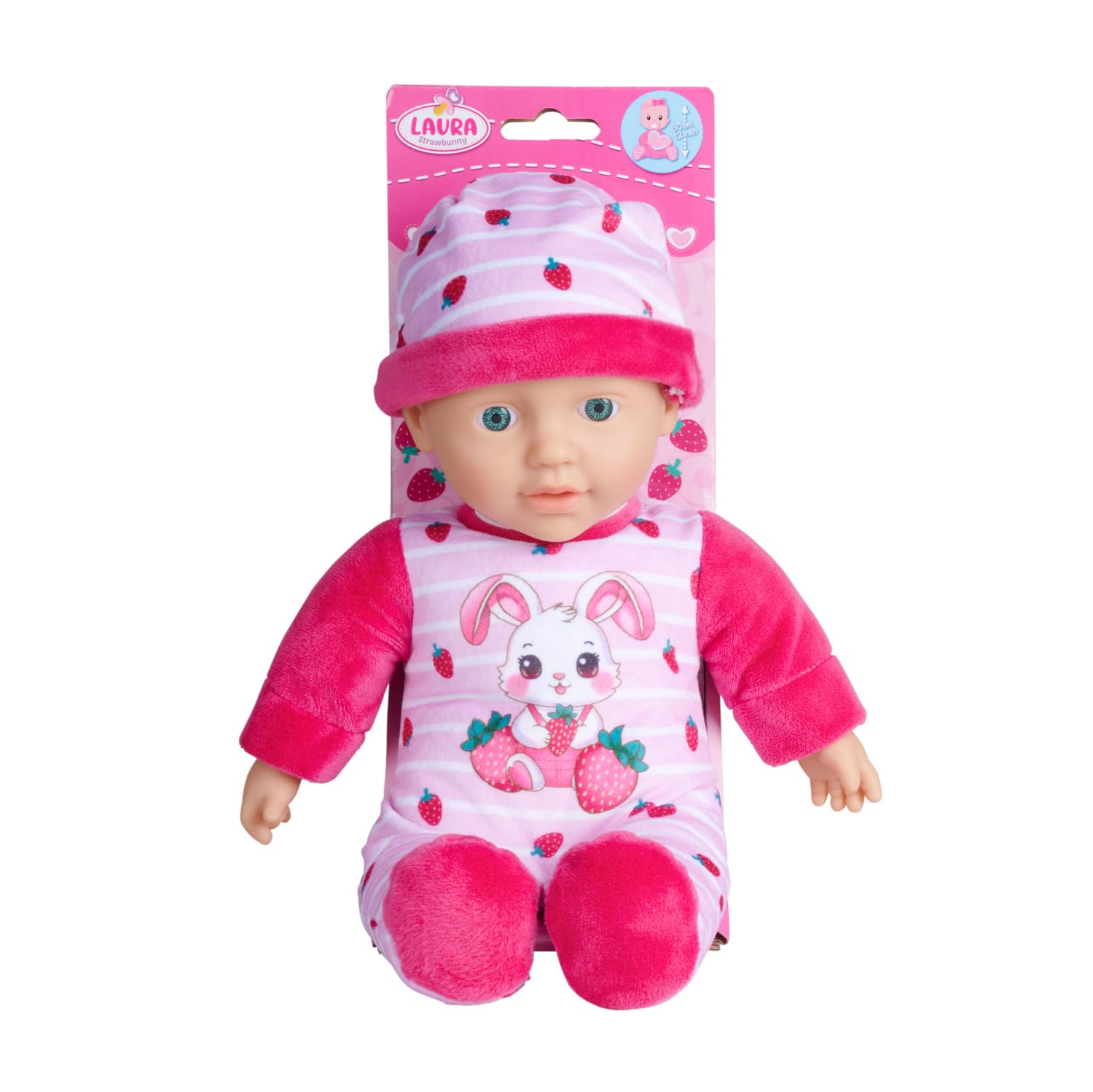 simba-laura-strawbunny-schmusepuppe-30-cm-erdbeer image 5