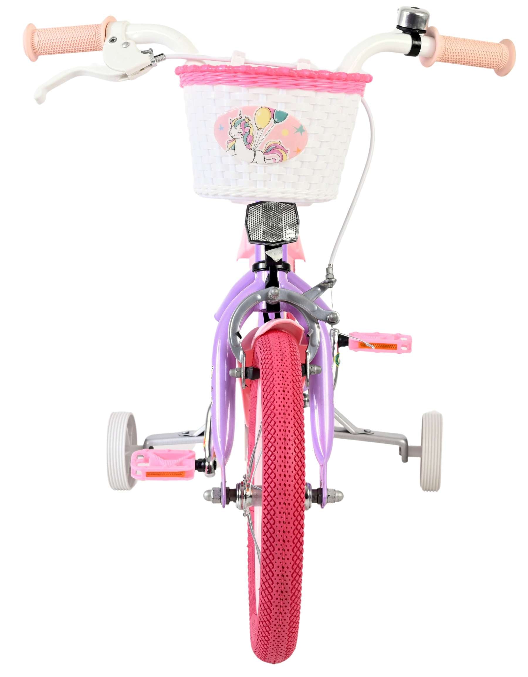 volare-unicorn-14-zoll-kinderfahrrad-lila-st-tzr-der image 6