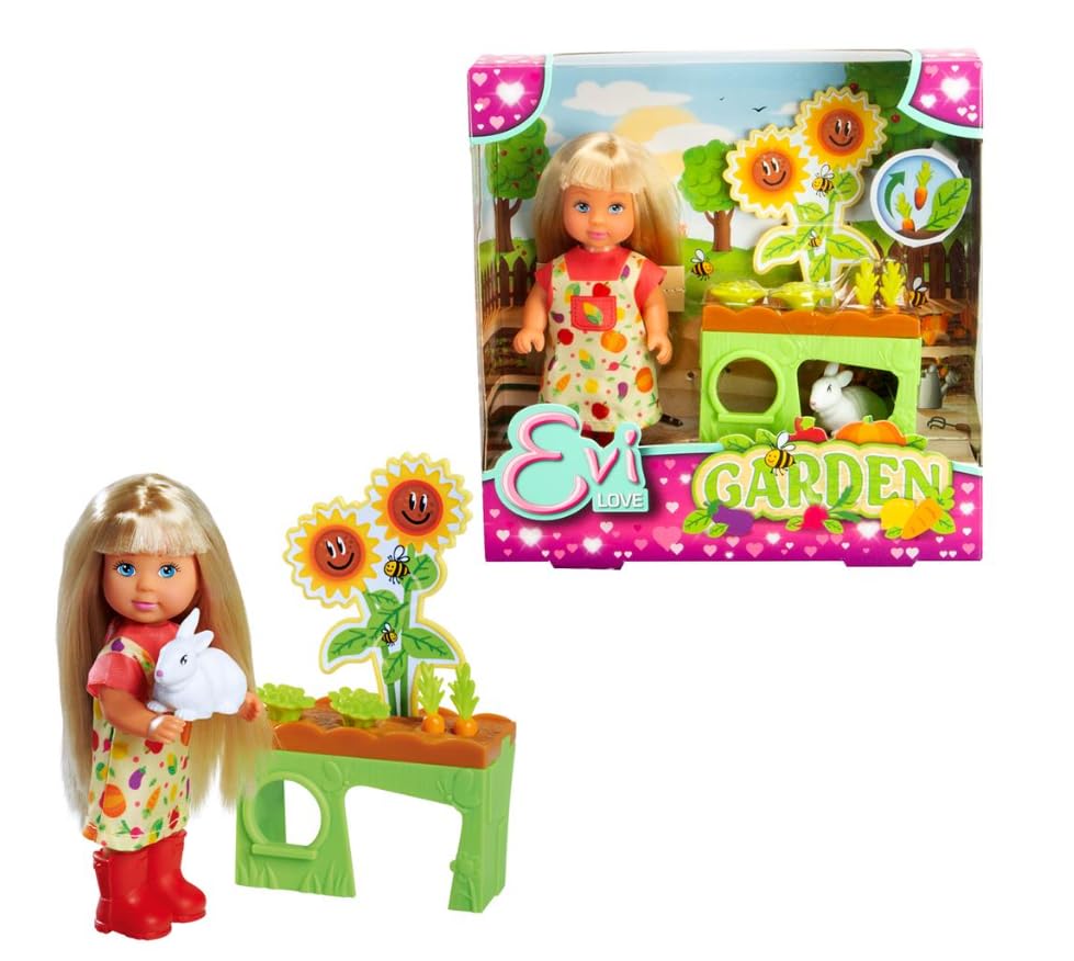 simba-evi-love-garden-spielpuppe-12cm-mit-hochbeet-und-hase image 6