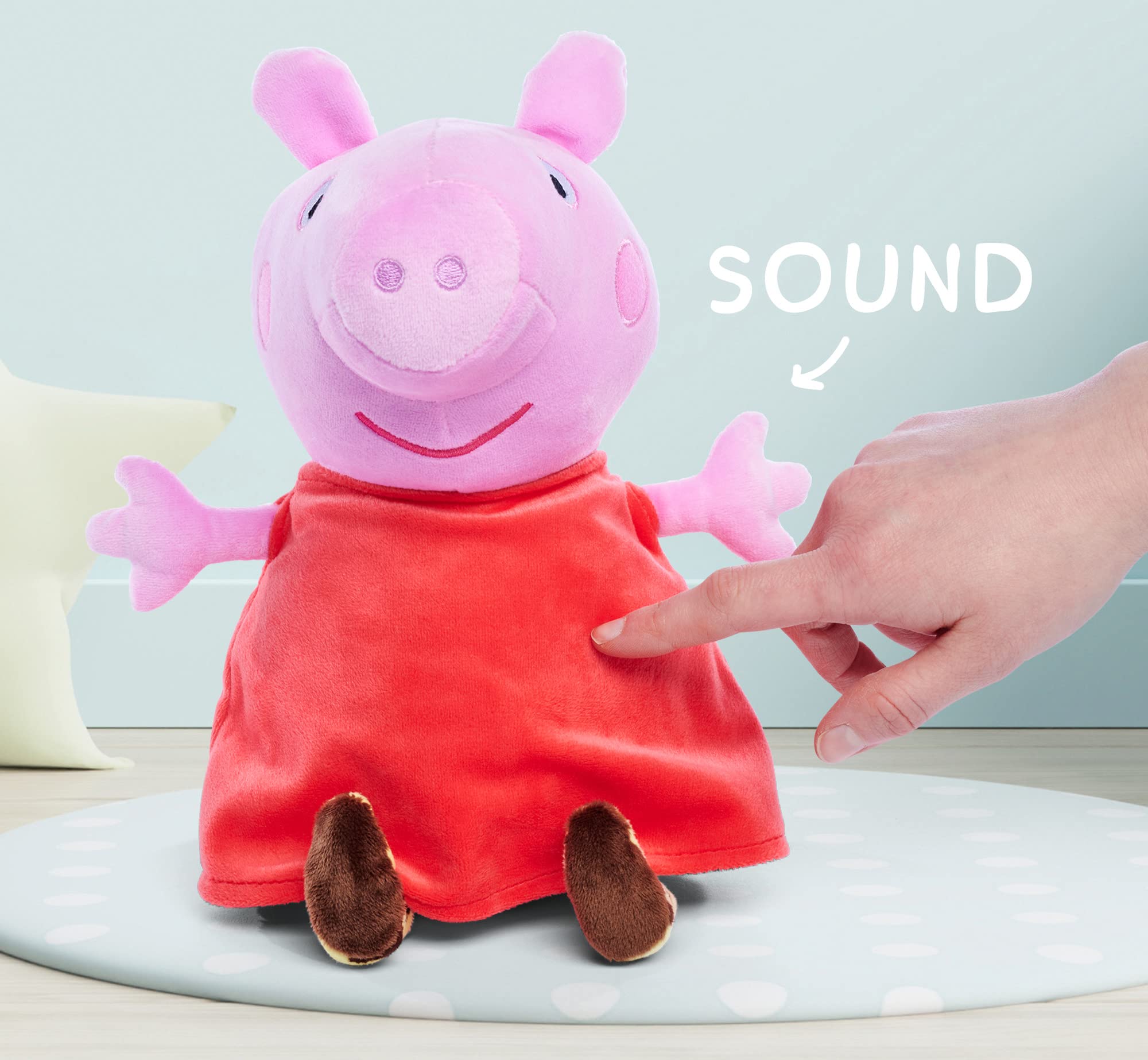 simba-peppa-pig-pl-schfigur-mit-sound-25-cm-kuscheltier-rot image 3
