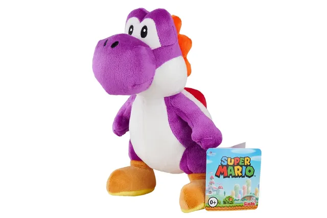 simba-super-mario-yoshi-pl-schtier-20-cm-lila-dinosaurier image 1