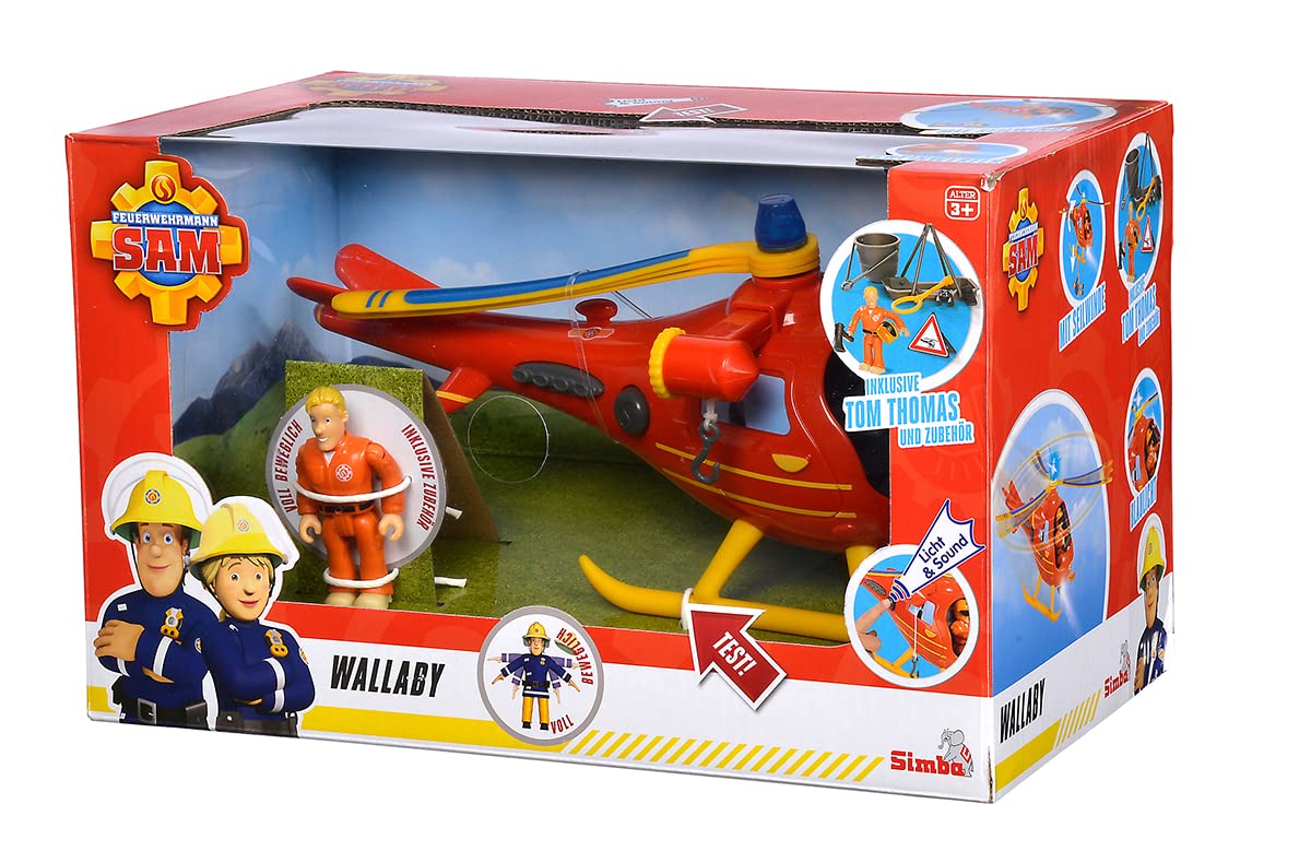 simba-feuerwehrmann-sam-hubschrauber-wallaby-tom-sound-15cm image 6