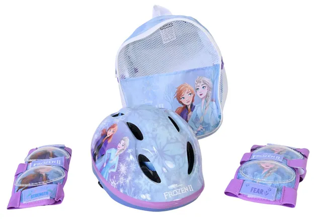 disney-frozen-schutzset-kinder-helm-protektoren-mit-tasche image 1