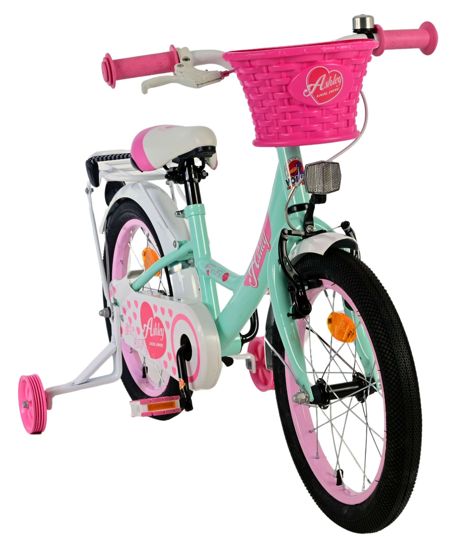 volare-ashley-16-zoll-m-dchenfahrrad-gr-n-korb image 5