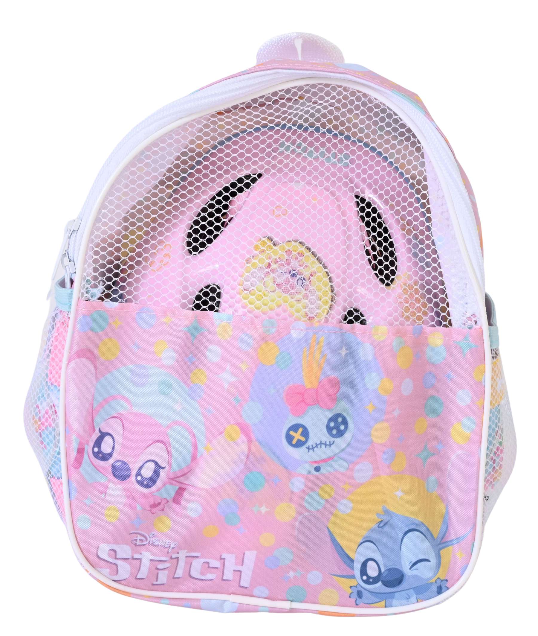 disney-stitch-schutzset-rosa-mit-helm-knie-ellenbogen image 2