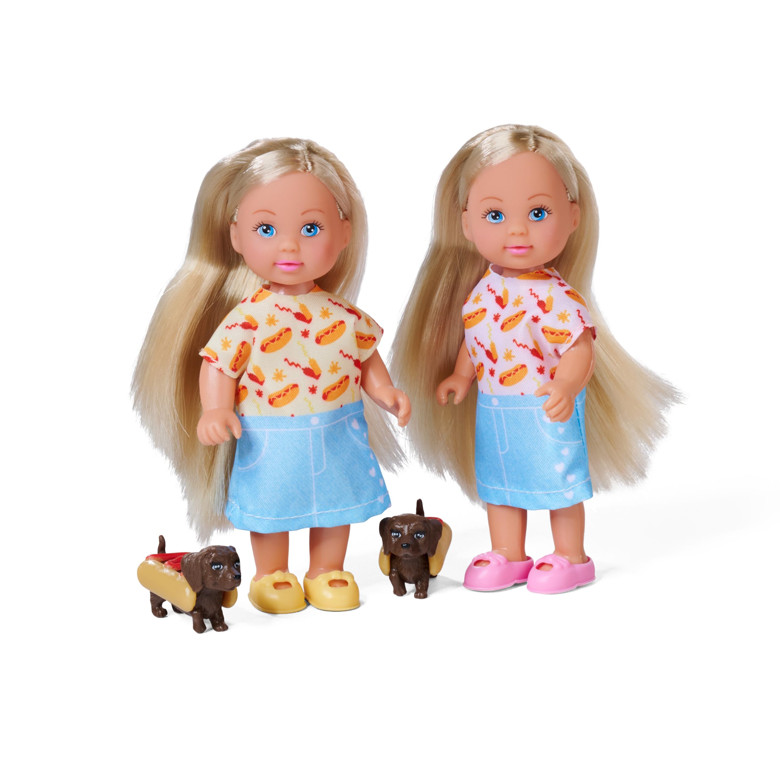 simba-evi-love-hotdog-puppe-12cm-mit-dackel-im-kost-m image 1