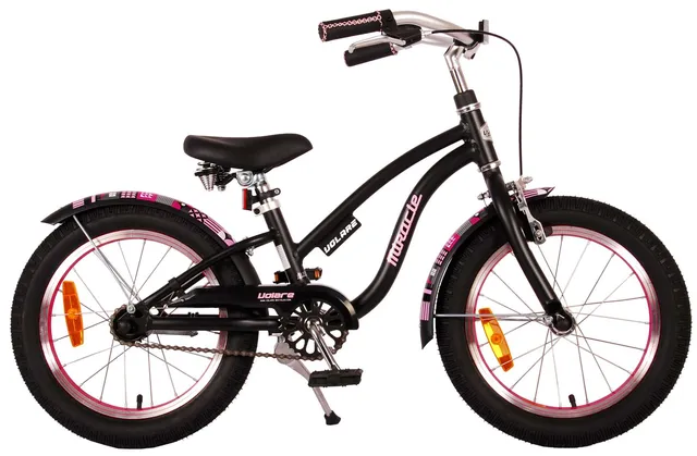 volare-miracle-cruiser-kinderfahrrad-16-zoll-mattschwarz image 1