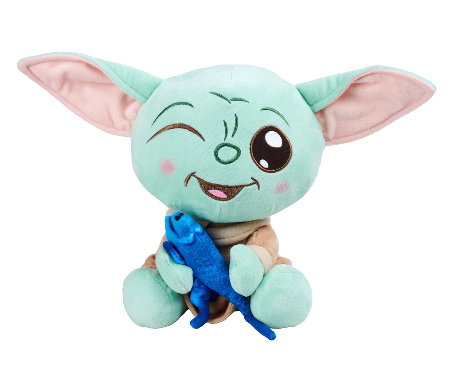 simba-disney-grogu-mit-eidechse-25-cm-pl-schtier-kuscheltier image 1