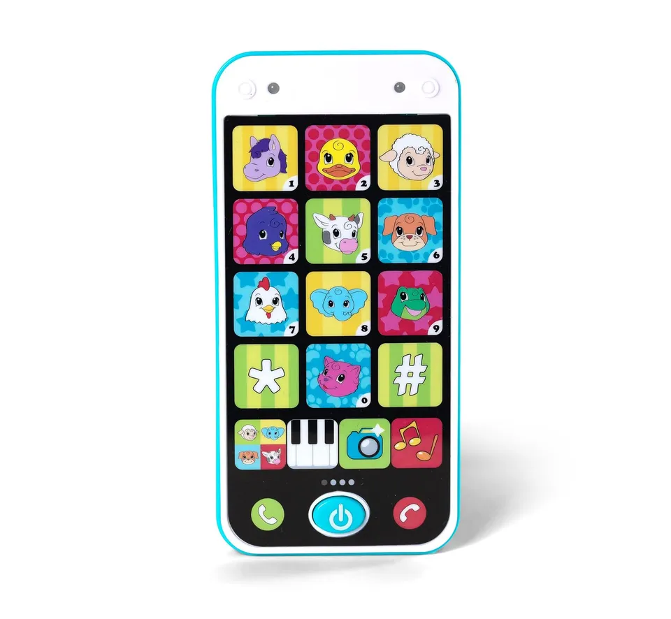 simba-abc-smartphone-spielzeughandy-mit-licht-sound-tierger-uschen-ab-12-m image 1