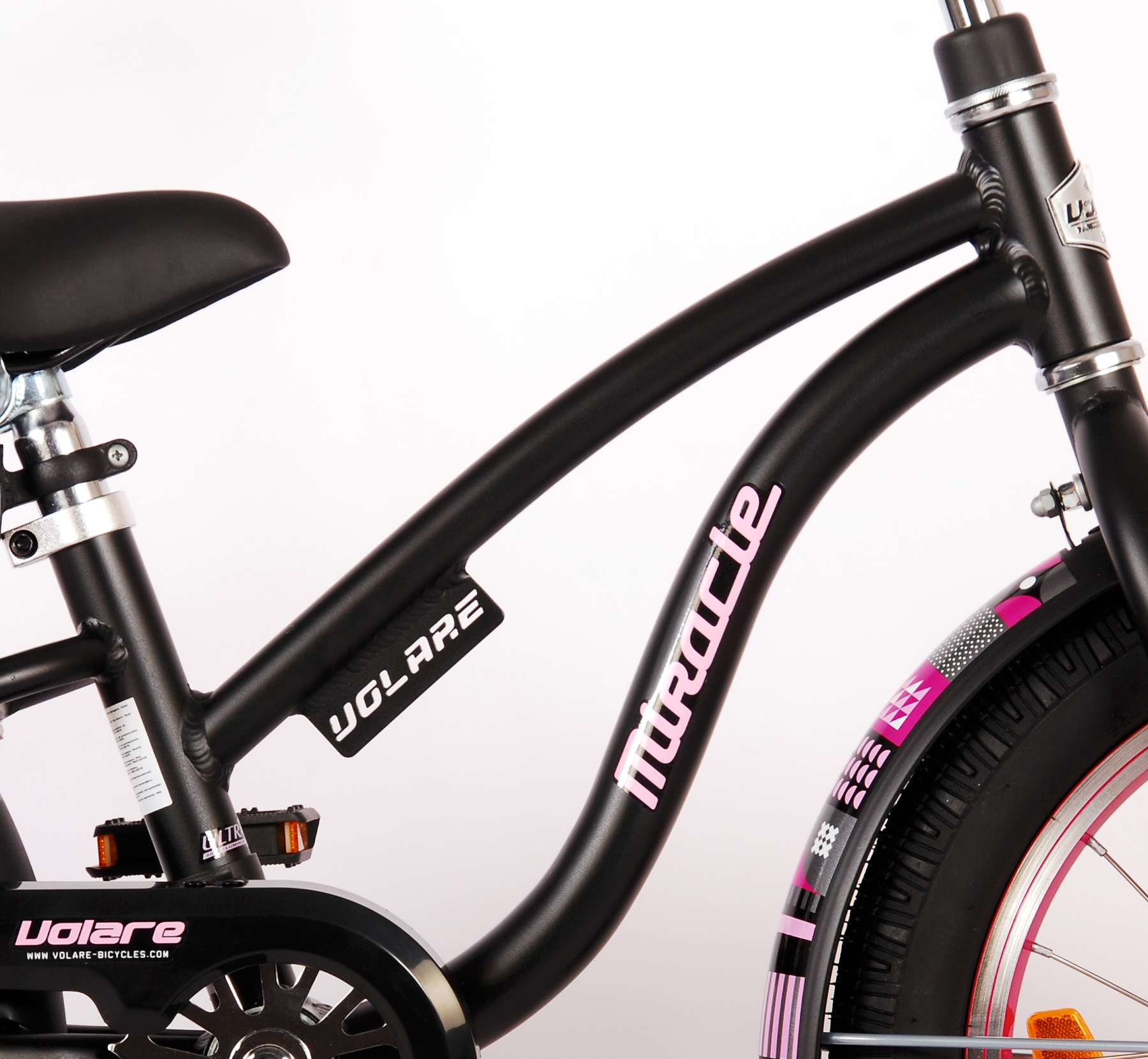 volare-miracle-cruiser-kinderfahrrad-16-zoll-mattschwarz image 6