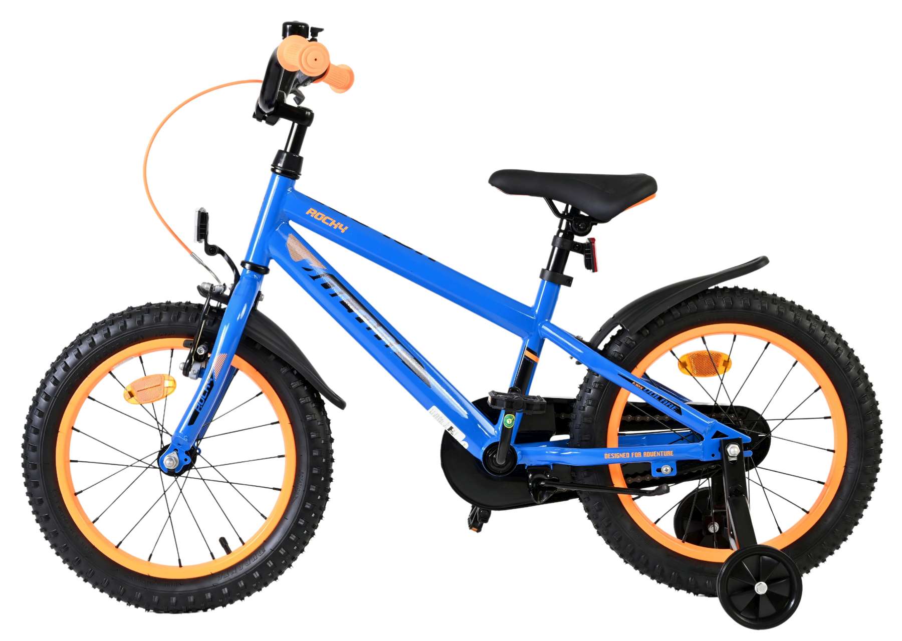 volare-rocky-kinderfahrrad-16-zoll-blau-jungen-bremse image 7