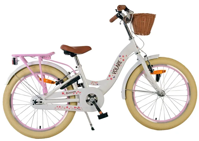 volare-blossom-20-zoll-kinderfahrrad-wei-mit-korb-und-licht image 1