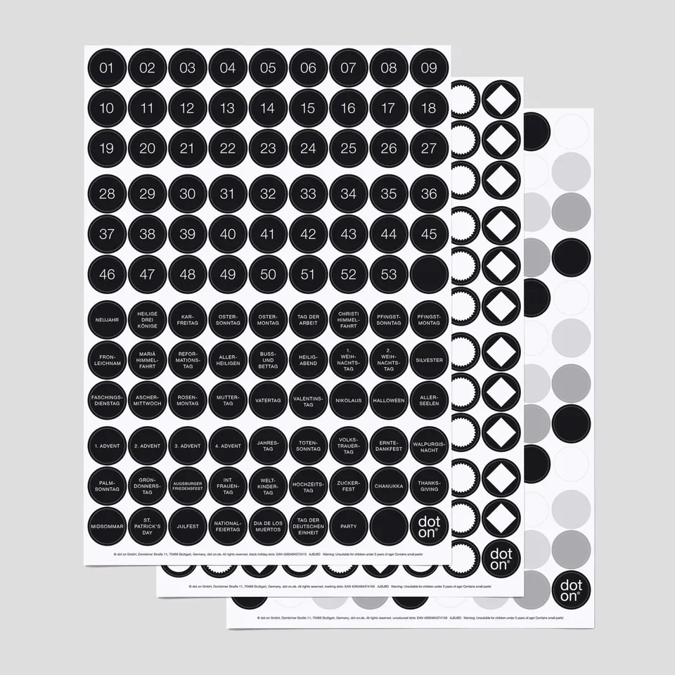 dot-on-essential-dots-black-klebepunkte-20-mm-3er-set image 1