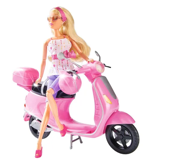 simba-steffi-love-chic-city-scooter-puppe-29-cm-mit-roller image 1
