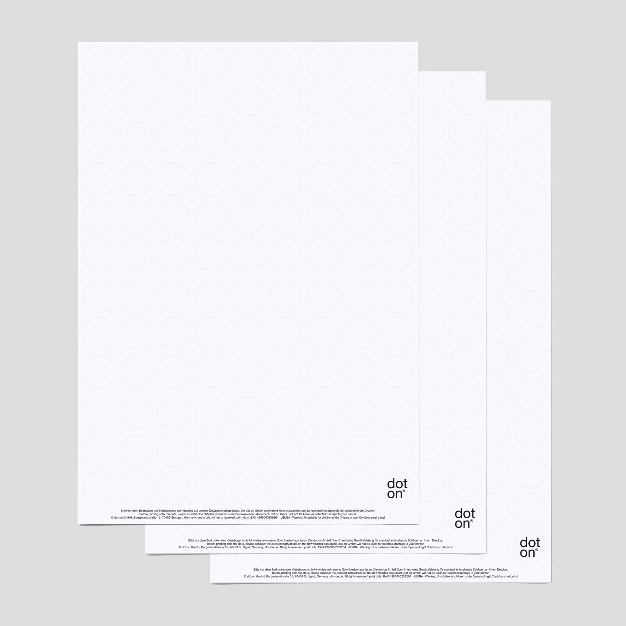 dot-on-print-dots-klebepunkte-20-mm-3er-set-bedruckbar image 1