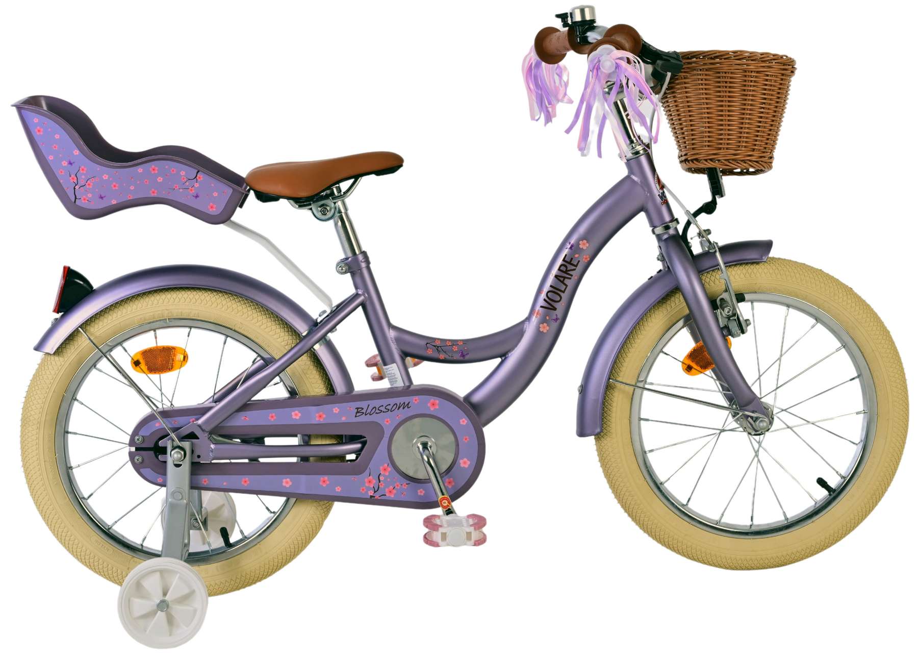 volare-blossom-16-zoll-kinderfahrrad-lila-m-dchen image 1