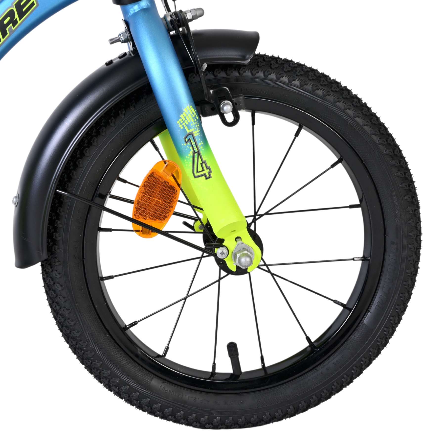 volare-thombike-14-zoll-kinderfahrrad-blau-gelb-jungen image 4