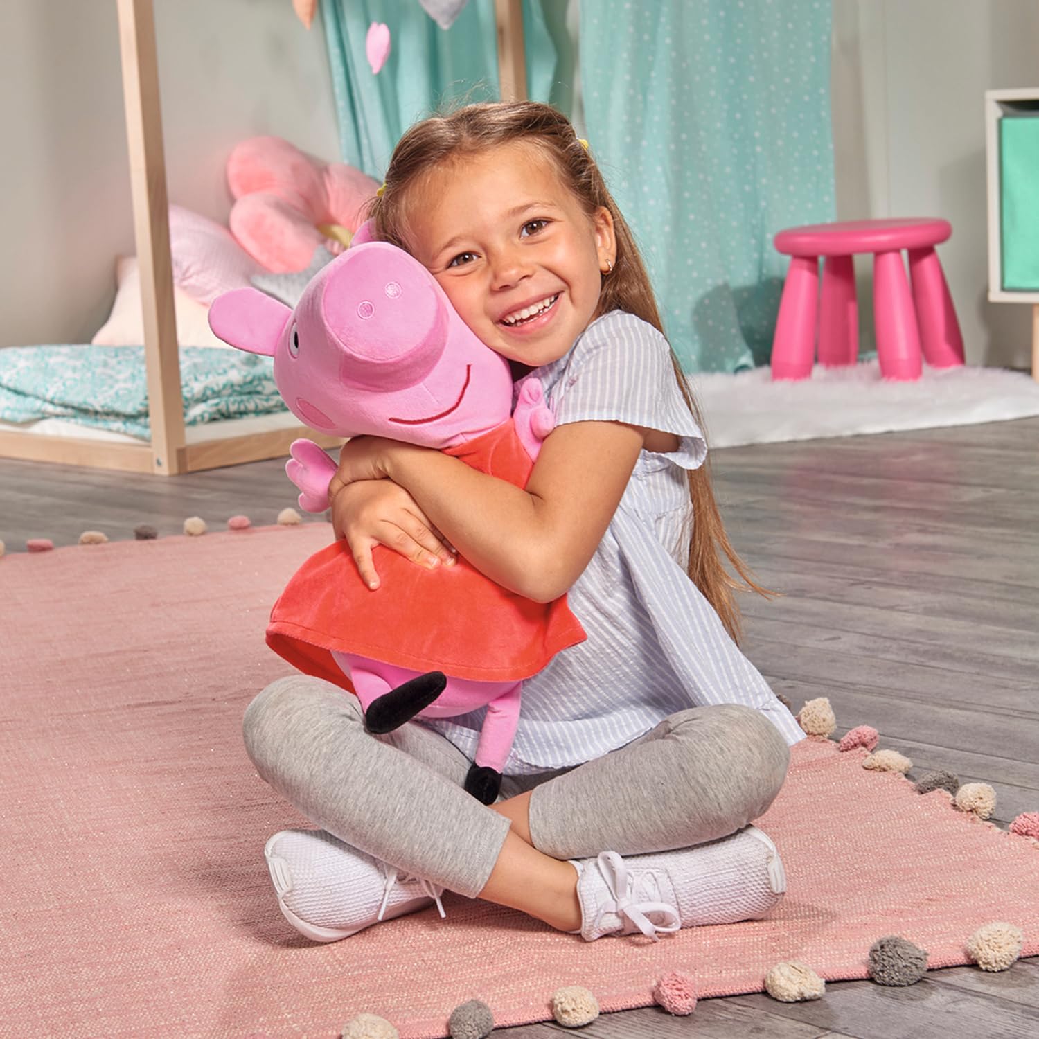 simba-peppa-pig-peppa-wutz-kuscheltier-33-cm-rotes-kleid image 3