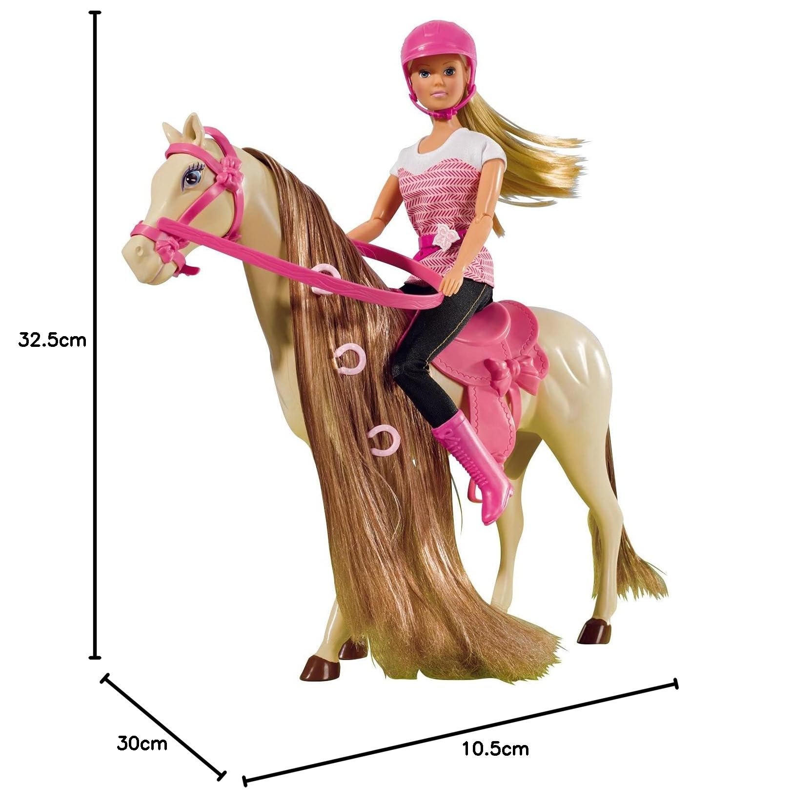 simba-steffi-love-riding-tour-puppe-29cm-mit-pferd image 6