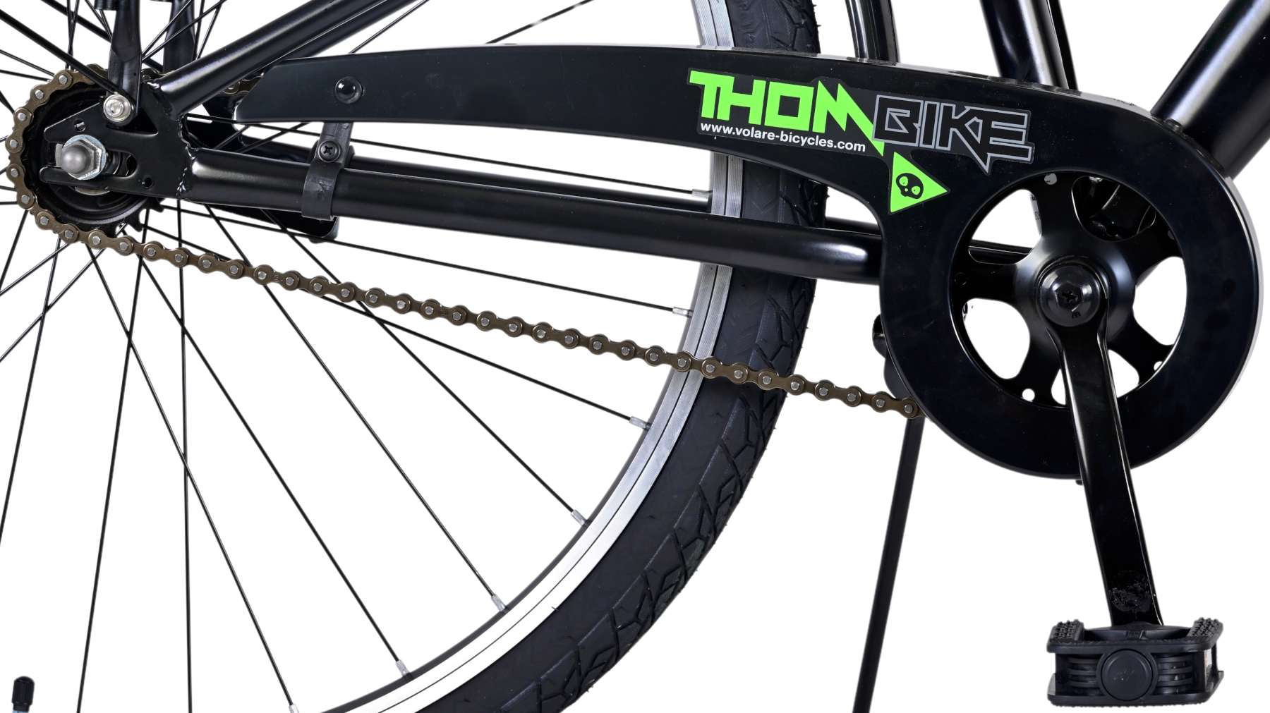 volare-thombike-26-zoll-jugendfahrrad-schwarz-gr-n image 6