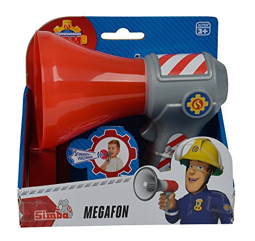 simba-feuerwehrmann-sam-megaphon-16cm-rot-stimmenverzerrer image 8
