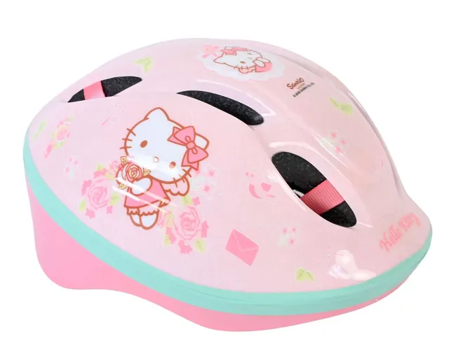 volare-hello-kitty-fahrradhelm-52-56-cm-rosa-f-r-kinder image 1