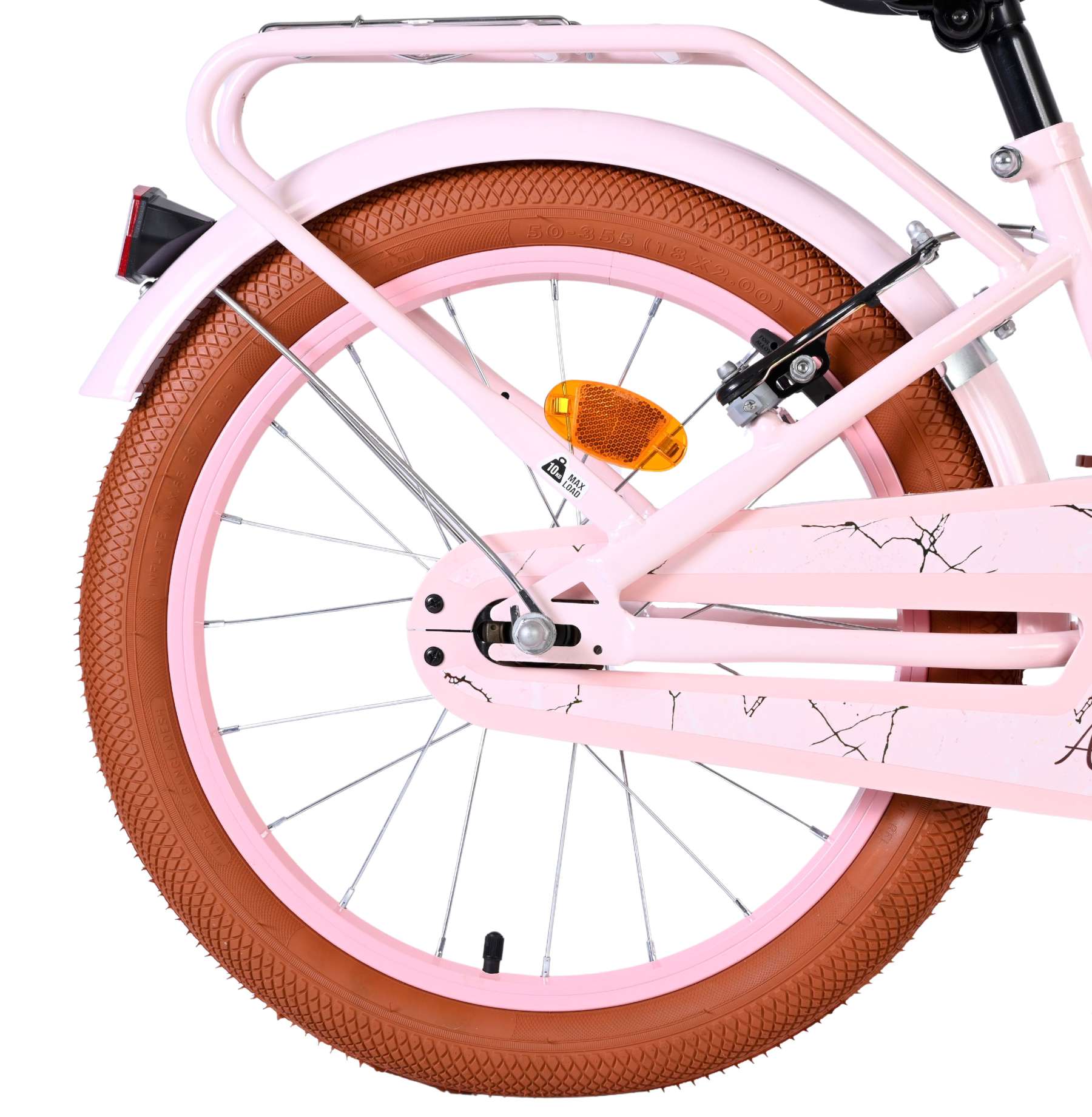 volare-ashley-18-zoll-kinderfahrrad-rosa-handbremsen image 2